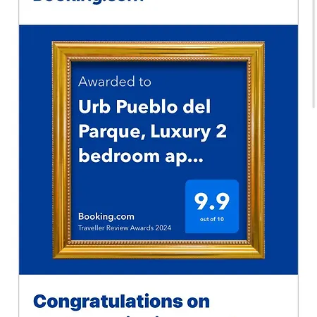 Апартаменты Urb Pueblo Del Parque, Luxury 2 Bedroom Apartment. Fantastic Location.